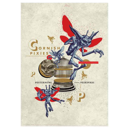 Harry Potter Limited Edition Pixies Art Print