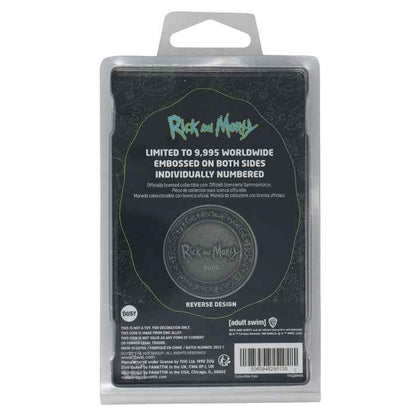Ricky & Morty Limited Edition Collectible Coin