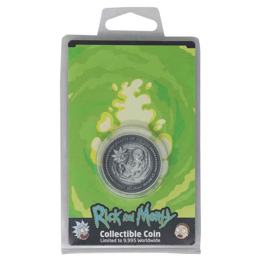 Ricky & Morty Limited Edition Collectible Coin