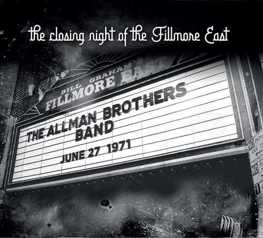 Allman Brothers Band, The - Closing Night At The Fillmore East - Blues - CD