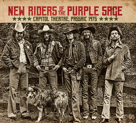 New Riders Of The Purple Sage - Capitol Theatre, Passaic 1975 - Country/Folk - CD