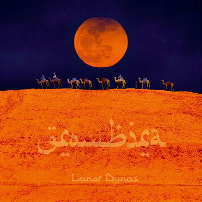 Grombira - Lunar Dunes (Transparent Orange Vinyl) - Rock - LP
