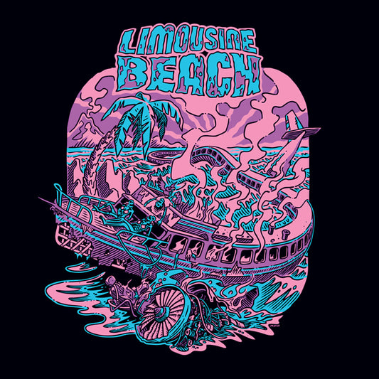 Limousine Beach - Limousine Beach (Ocean Blue Vinyl) - Rock - LP