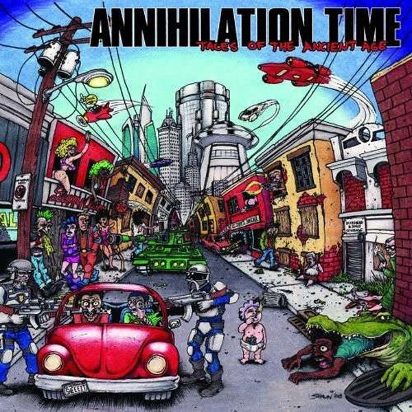 Annihilation Time - Tales Of The Ancient Age (Tiger'S Eye Marbled Vinyl) - Hardcore - LP