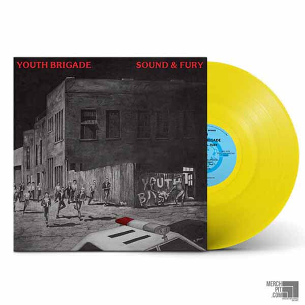 Youth Brigade - Sound & Fury (Yellow Vinyl) - Hardcore - LP