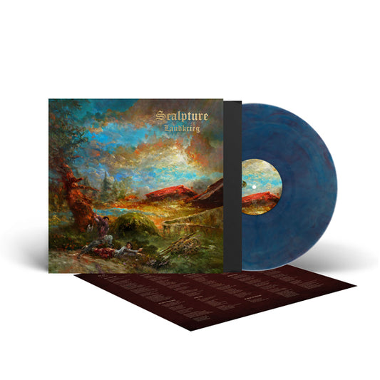 Scalpture - Landkrieg (Crystal Clear And Solid Red And Solid Blue) - Death Metal - LP