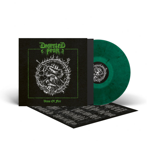 Deserted Fear - Veins Of Fire (Green Marble Vinyl) - Death Metal - LP
