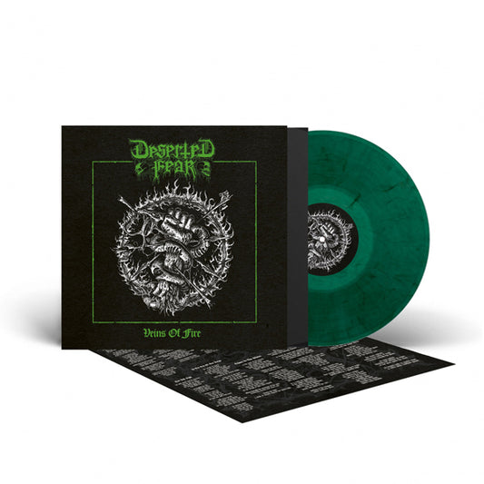 Deserted Fear - Veins Of Fire (Green Marble Vinyl) - Death Metal - LP