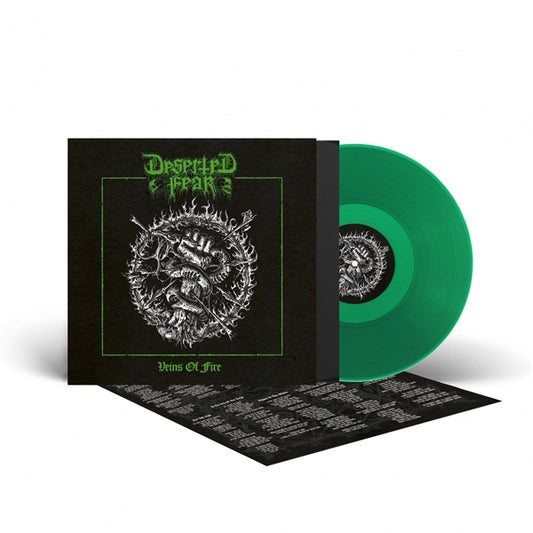 Deserted Fear - Veins Of Fire (Green Transparent Vinyl) - Death Metal - LP