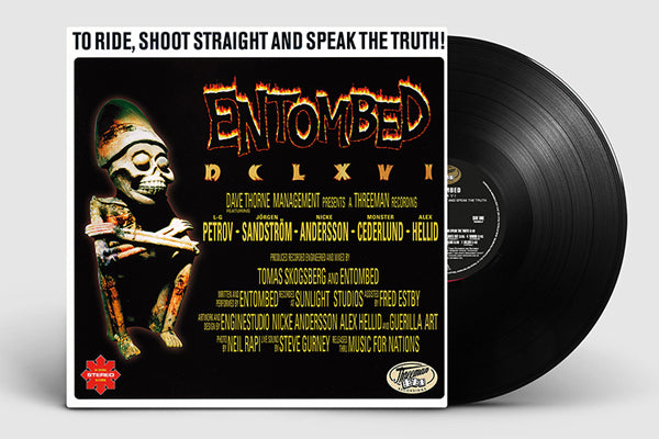 Entombed - Dclxvi - To Ride, Shoot Straight And Speak The Truth - Death Metal - LP