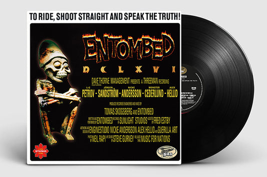 Entombed - Dclxvi - To Ride, Shoot Straight And Speak The Truth - Death Metal - LP