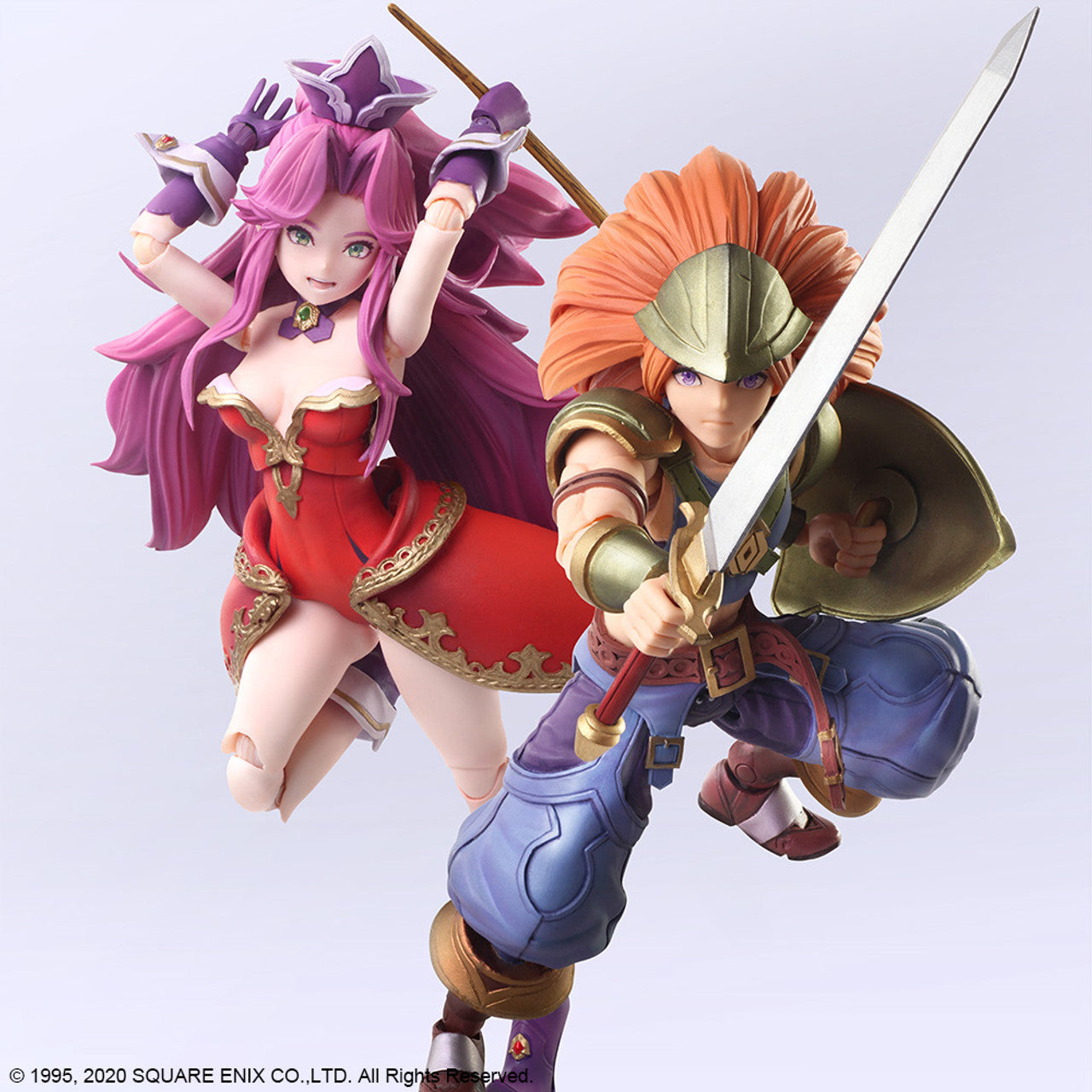 TRIALS OF MANA BRING ARTS ACTION FIGURE - DURAN & ANGELA Figures