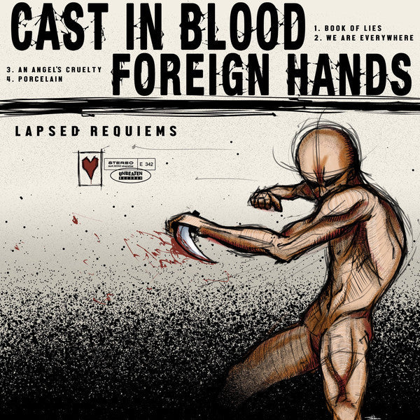 Cast In Blood/Foreign Hands - Lapsed Requiems (Red Vinyl) - Hardcore - 10