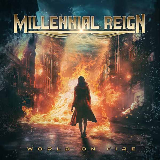 Millennial Reign - World On Fire - Power Metal - CD