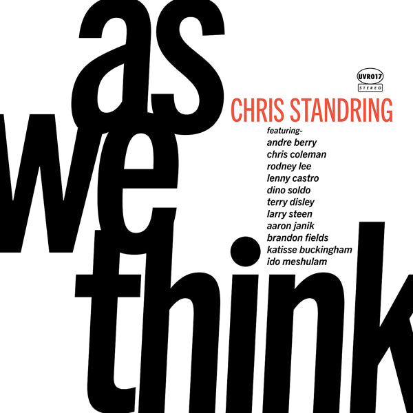 Chris Standring - As We Think - Jazz - CD