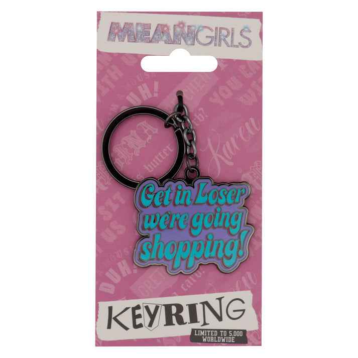Mean Girls We're Going Shopping Key Ring