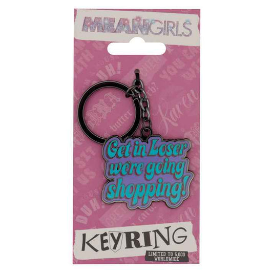 Mean Girls We're Going Shopping Key Ring