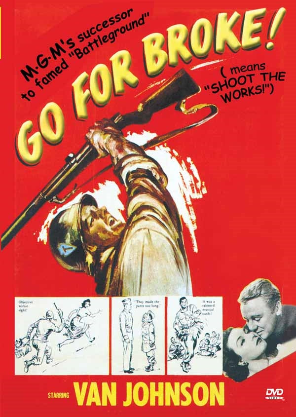 Feature Film - Go For Broke - Film/TV/Character - DVD