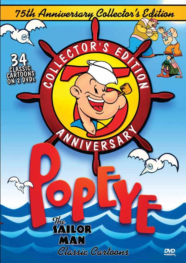 Feature Film - Popeye: 75Th Anniversary (2Dvd) - Film/TV/Character - DVD