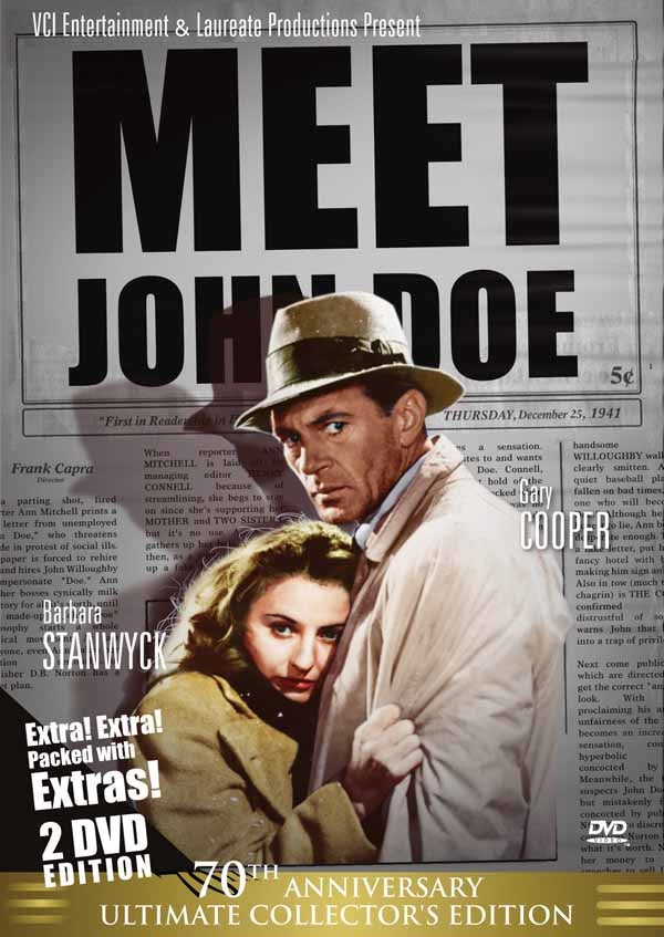 Feature Film - Meet John Doe: 70Th Anniversary Ultimate Collector'S Edition (2Dvd) - Film/TV/Character - DVD
