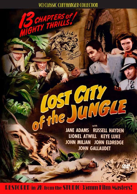 Feature Film - Lost City Of The Jungle - Film/TV/Character - DVD