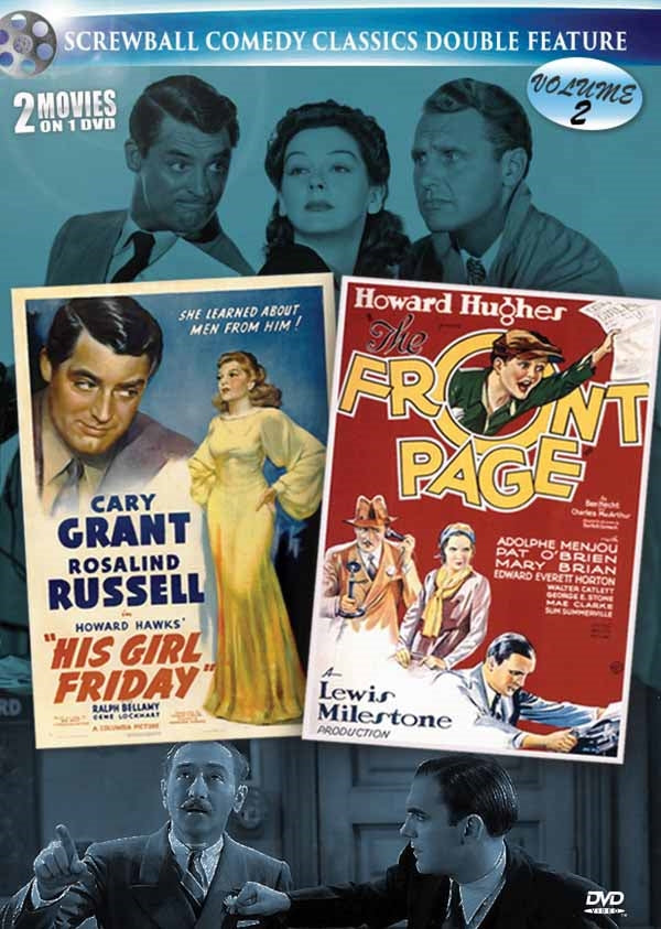 Feature Film - Screwball Comedy Classics Volume 2: His Girl Friday & Front Page - Film/TV/Character - DVD
