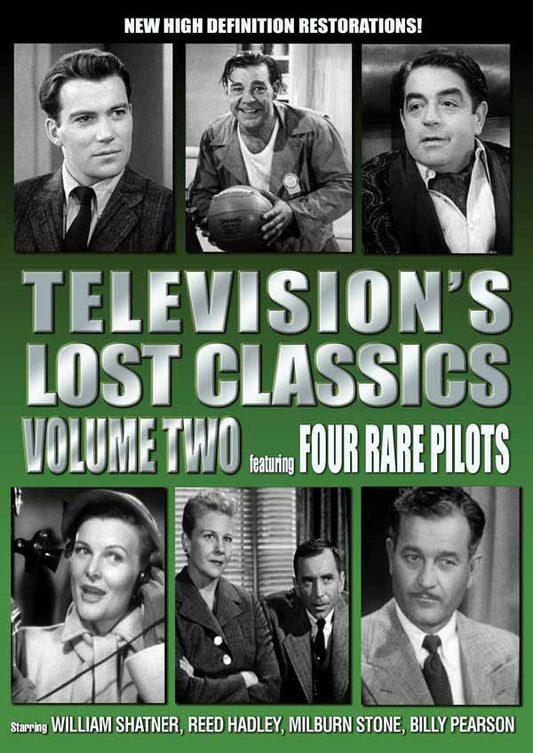 Feature Film - Television'S Lost Classics Volume 2: Rare Pilots - Film/TV/Character - DVD