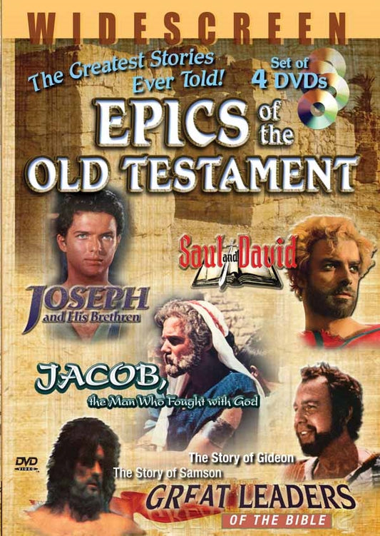 Feature Film - Epics Of The Old Testament Collection (4Dvd) - Film/TV/Character - DVD