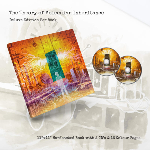 Arena - The Theory Of Molecular Inheritance (Deluxe Hardcover Book Edition + Bonus Cd) - Prog Rock - CDBK
