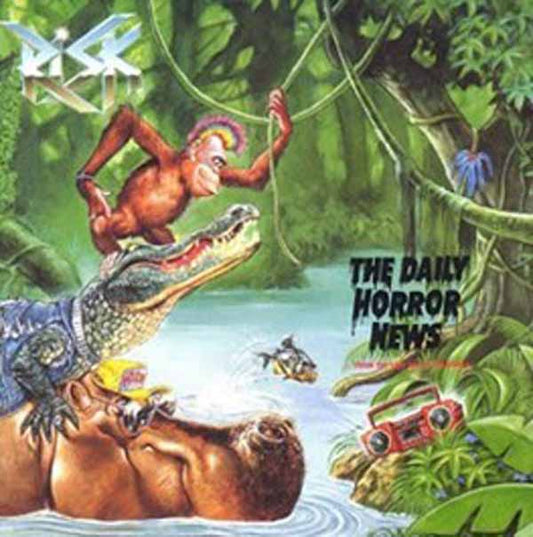Risk - The Daily Horror News (Light Green Vinyl) - Thrash Metal - LP