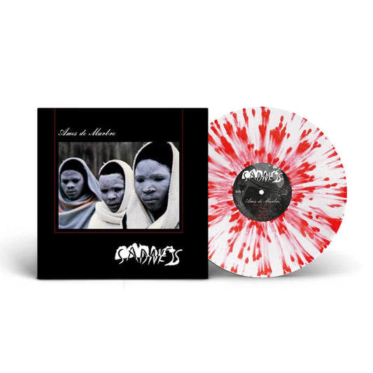 Sadness - Ames De Marbre (White W/ Red Splatter Vinyl) - Black Metal - LP