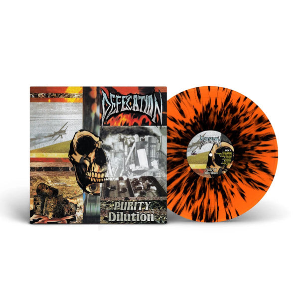 Defecation - Purity Dilution (Orange Splatter Vinyl) - Grindcore - LP