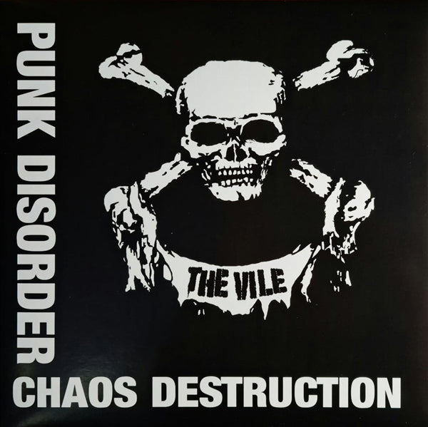 Vile, The - Punk Disorder Chaos Destruction (Coloured Marble Vinyl) - Punk - LP