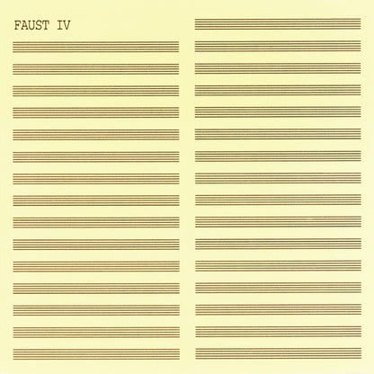 Faust - Faust Iv - Rock - Music CD