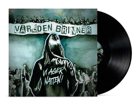 Varlden Brinner - Vi Ager Natten - Punk - LP