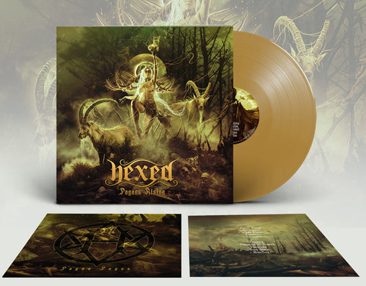 Hexed - Pagans Rising (Gold Vinyl + 2 Booklets) - Prog Rock - LP