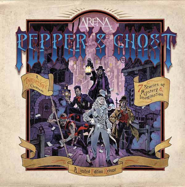 Arena - Peppers Ghost (2Lp Purple + One Side Etched) - Prog Rock - DLP