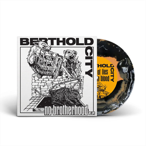Berthold City - No Brotherhood (Tri-Color Mix) - Hardcore - 7EP