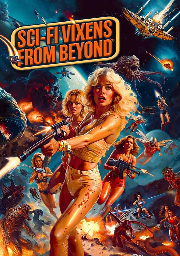 Feature Film - Sci-Fi Vixens From Beyond - Film/TV/Character - DVD
