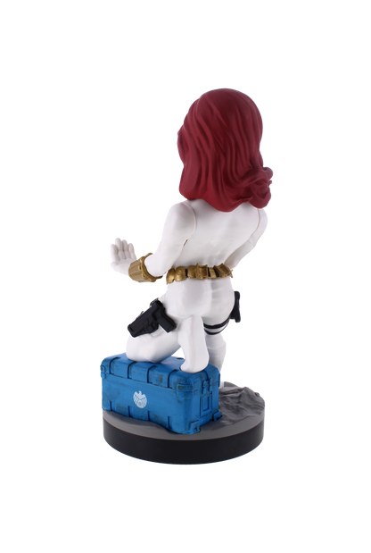 Cable Guy Black Widow White Suit - Marvel Cable Guys