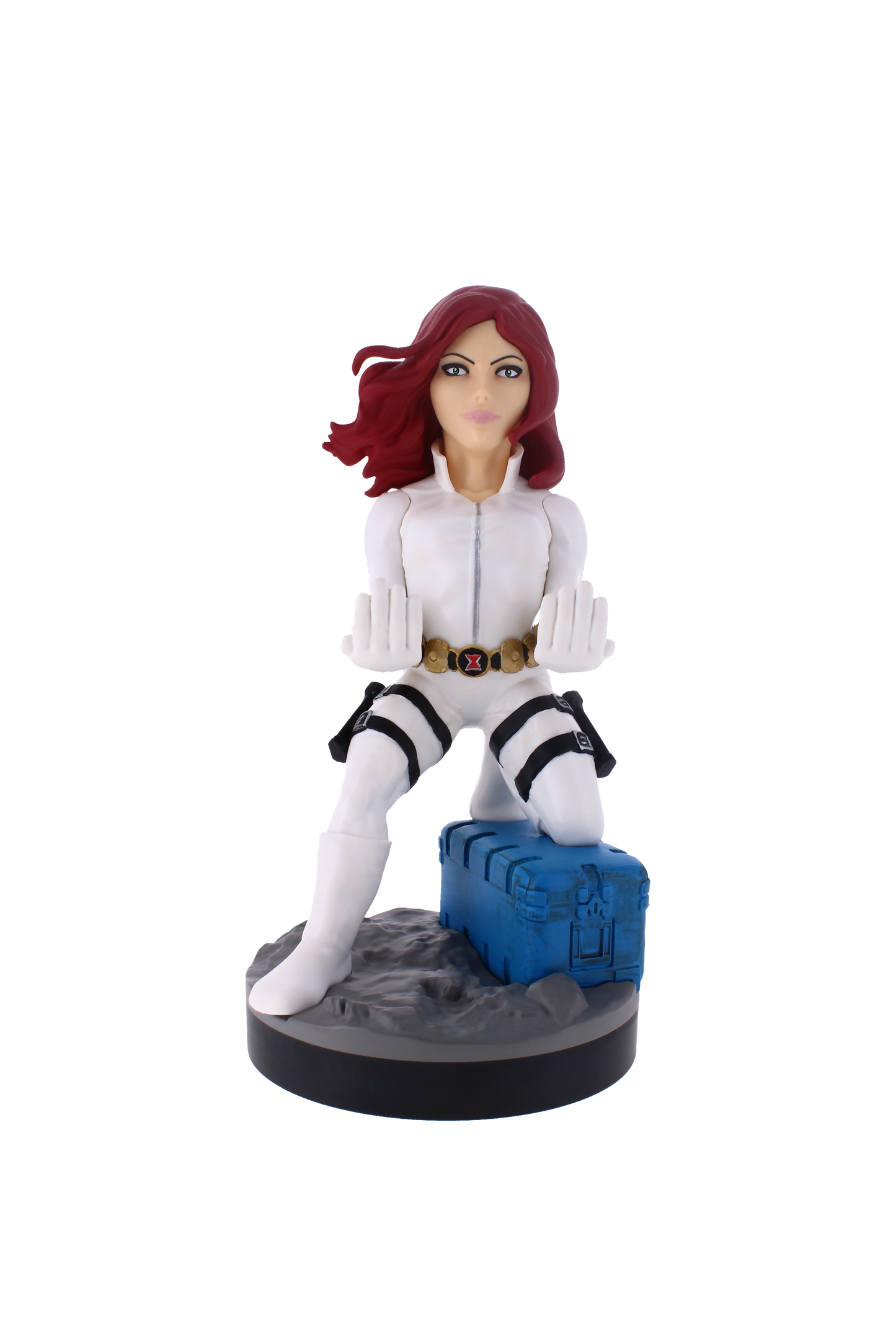 Cable Guy Black Widow White Suit - Marvel Cable Guys