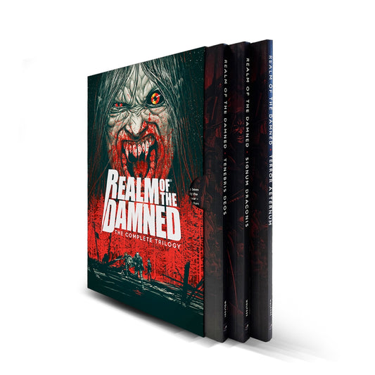 Realm Of The Damned - Realm Of The Damned: The Complete Trilogy (3 X Graphic Novels In Deluxe Slipcase) - <NONE> - BK