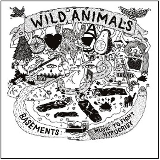 Wild Animals - Basements : Music To Fight Hypocrisy - Punk - CD