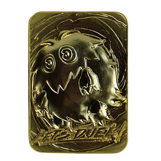 Yu-Gi-Oh! Limited Edition 24k Gold Plated Kuriboh Metal Card