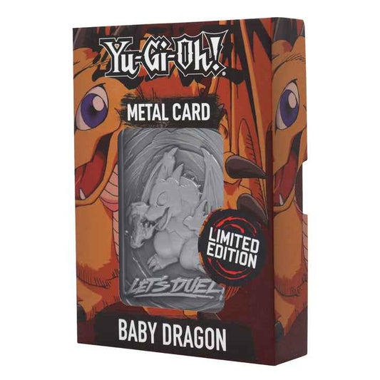 Yu-Gi-Oh! Limited Edition Baby Dragon Metal Card