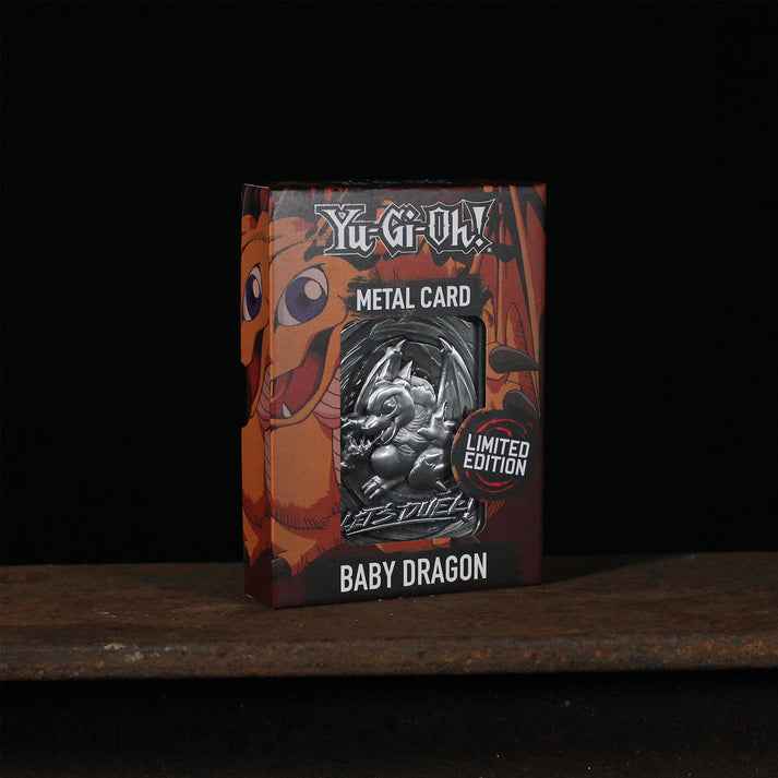 Yu-Gi-Oh! Limited Edition Baby Dragon Metal Card