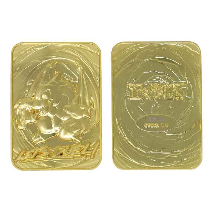 Yu-Gi-Oh! Limited Edition 24k Gold Plated Baby Dragon Metal Card