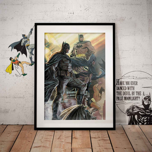 Batman Limited Edition 85th Anniversary Art Print