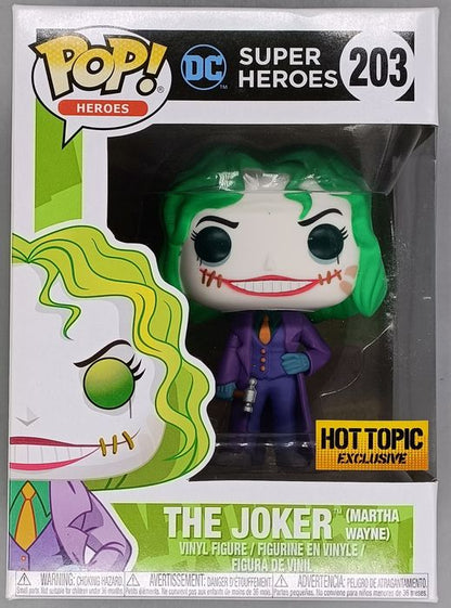 203 The Joker (Martha Wayne) - DC Super Heroes Funko POP Funko