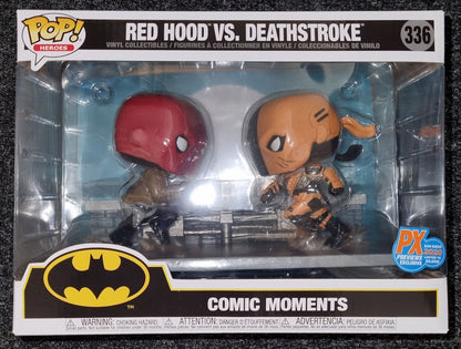 336 Red Hood vs. Deathstroke Comic Moment DC Batman 30,000 Limited Edition Funko POP Funko